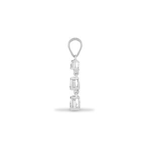 18P051 | 18ct White Gold Natural Diamond Pendant