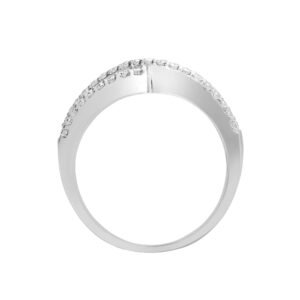 18ct White Gold Natural Diamond Ring