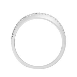 18ct White 2.21ct Round & Baguette Natural Diamond Ring