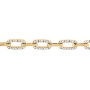 9B038 | 9ct Yellow 1.27ct Diamond Bracelet
