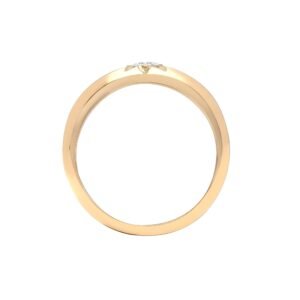 9R248 | 9ct Yellow Gold Natural Diamond Ring