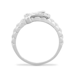 9R252 | 9ct White Gold Natural Diamond Ring