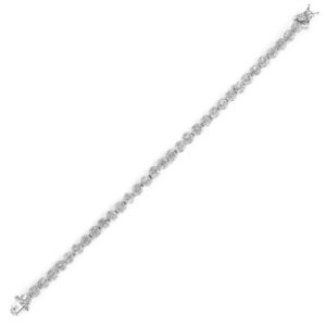 ABB193 | 925 Silver CZ Set Bracelet