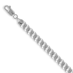 ACN006C-24 | 925 Sterling Silver Curb Chain Necklace