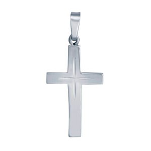 APX029 | JN Jewellery 925 Silver Stamped Diamond Cut Cross