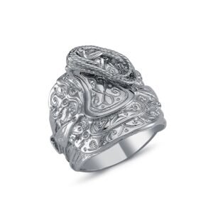 925 Silver Saddle Ring