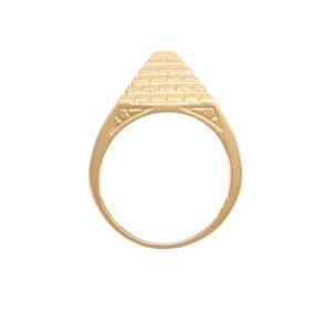 JBR035 | 9ct Yellow Gold Child's Pyramid Ring