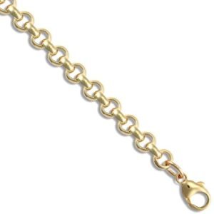 JCN001I-22 | 9ct Yellow Gold Round Belcher 4.8mm Gauge Chain