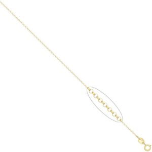 JN Jewellery 9ct Yellow Gold Round Belcher 1.7mm Gauge Pendant Chain