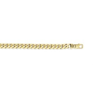 JCN106A-9 | 9ct Yellow Gold 11.0mm Traditional Curb Bracelet