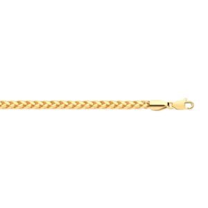 JCN111B-16 | 9ct Yellow Gold 3.0mm Hollow Triple Spiga Chain