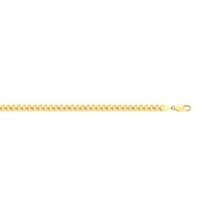 JCN113A-18 | 9ct Yellow Gold 4.0mm Cuban Link Chain