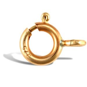 JFD016 | 9ct Yellow Gold Open Bolt Ring