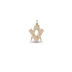 JMS003 | 9ct Yellow Gold Masonic Pendant