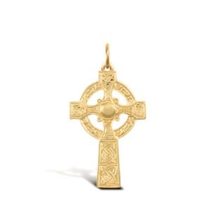 JPX031 | 9ct Yellow Gold Celtic Cross