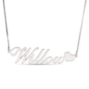 SNP021 | 925 Silver Personalised Nameplate