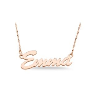 SNP025 | 925 Silver Personalised Nameplate